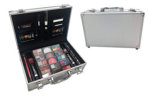 BR Cosmetics Carry All Train Case Makeup Set and Reusable Stylish Aluminum Case - Thumbnail 6