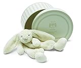 Jellycat Bou Bou Cream Bunny Soother Blankie, Boxed
