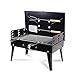 Xiangban Portable BBQ Charcoal Grill Set with Fork & Spatula - Small Barbeque Grills for Cooking Picnic Camping