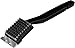 11 Inch BBQ Grill Brush with Scraper - Stainless Steel BBQ Tool - by Utopia Kitchen