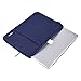 MOSISO Laptop Case 13 inch, 13 inch Laptop Sleeve Compatible with MacBook Air M3 M2 M1 2025-2018 / Pro M2 M1 2025-2016, Polyester Vertical Computer Sleeve Bag with Pocket, Navy Blue