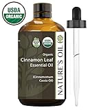 Best Cinnamon Leaf Essential Oil Pure Certified Organic Therapeutic Grade 60ml