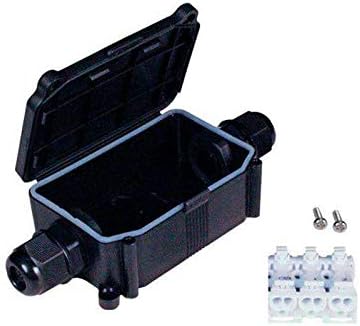 Caja estanca IP65 para conexiones dobles: Amazon.es: Iluminación