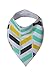 ULTRA ABSORBENT Baby Bandana Drool Bibs, 6 Pack Organic Cotton Bibs for Boys and Girls, Cute Baby Bibs Set With Cloth Bundle Strip