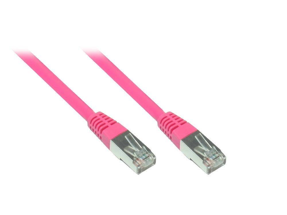 Good Connections 855 M/Cat. 5e Ethernet LAN Patch Cable Snagless RNS, SF/UTP Cat. 5e 100 MHz; Gigabit 10/100/1000 BASE-T Networks, 5 m
