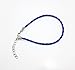 yueton Pack of 30 Mixed Color Leather Plaited Cords Ropes for Wrist Charms