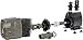 Hydrofarm AAPW550 33-Watt 550 GPH Indoor/Outdoor Hydroponic Aquarium Pond 6ft Power Cord for 55 Gallon Reservoirs Submersible Water Pump, 550-GPH, 8.4 x 3.4 x 6.4 inches, Black