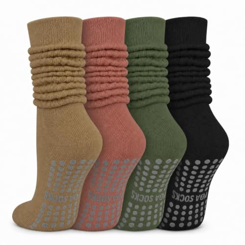 Ludaro Pilates Grip Scrunch Socks