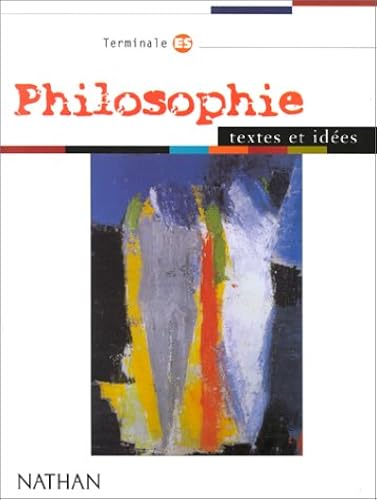 Download Philosophie terminale ES. Livre de l'élève PDF