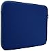 Amazon Basics 15.6-Inch Laptop Sleeve, Protective Case with Zipper - Navy Blue