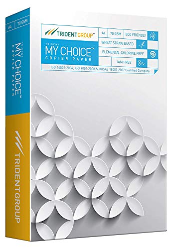 my choice's A4 My Choice Executive Bond Paper - A4,Size 70 GSM, 1 Carton of 10 reams (White)