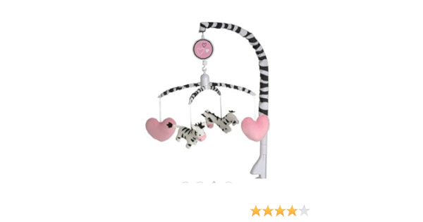 zebra baby mobile