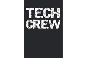 Tech Crew: Musical Theatre Journal with Blank Pages to Write in - Theater Notebook for Dramatic Acting Notes: Matching Tech Gift Idea for Tech Crew