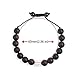 Maromalife Lava Stone Diffuser Bracelet Handmade Woven Bracelet Adjustable Braided Wristband Essential Oil Aromatherapy Bracelet Yoga Wristband with Lava Stone