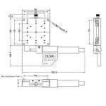 418W8VjOYiL. SS150 Micrometer-Platform-80-x-80mm-Micrometer-Stage-Load-Capacity-98N-95kgf-for-Production-Machinery-Optical-Laboratory-Precision-Measurement