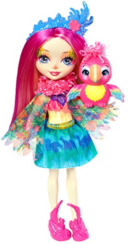 Enchantimals Peeki Parrot Doll & Sheeny