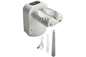 Electric Ravioli Shaper, Automatic Dumpling Maker with 1300mAh Battery, PP Material Non-Slip Base for DIY Homemade Dumplings,