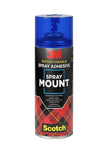 Scotch SprayMount Adhesive Spray, 1 Can, 400 ml