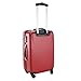 New 3 Pcs Luggage Travel Set Bag ABS Trolley Suitcase (Red)