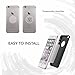 VINIOUS Magnetic Car Mount Holder Cradle with Fast Swift-Snap Technology and Luxury Aluminum Alloy for Smart Phones and Mini Tablets (Grey)
