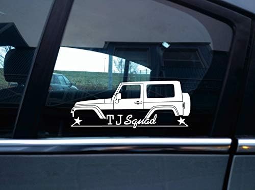 Turnerco JK Squad 4x4 silhouette sticker | JK - Y: 2007-2018
