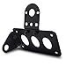 Senkauto Grill Side Mount Motorcycle License Plate Bracket for Harley Bobber Chopper Honda Yamaha Suzuki Kawasaki and Other Custom Bike (Bracket Only)