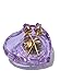 Purple Crystal Music Box Plays 