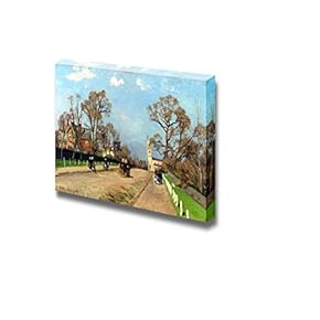 The Avenue Sydenham by Camille Pissarro Print Famous Painting Reproduction