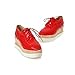 Latasa Women's Handmade Fashion Lace-up Platform Shoes, Wedge Shoes, Oxfords Shoes