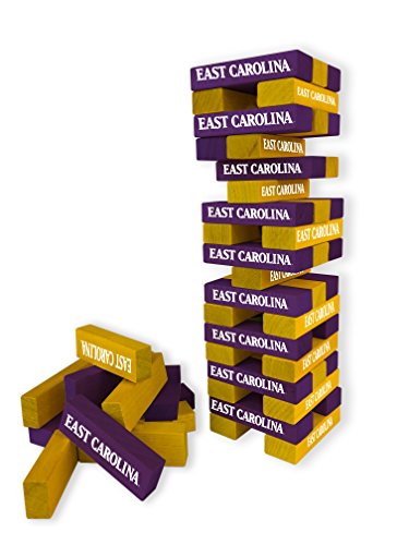 Wild Sports NCAA College East Carolina Pirates Table Top Stackers Game