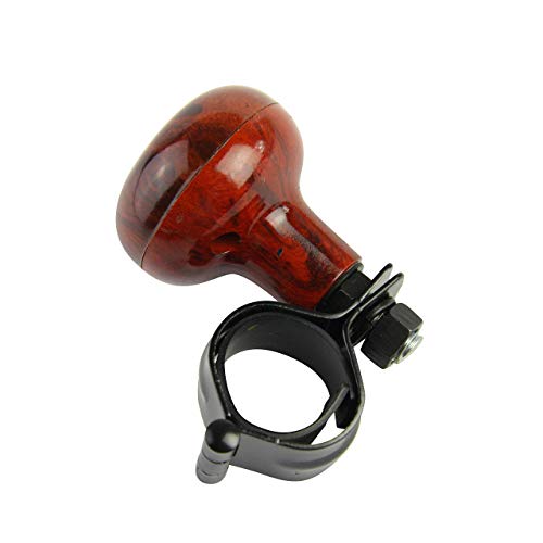 Woodgrain Steering Wheel Spinner Knob Universal Fit for All Cars, Trucks, Semis, Tractors