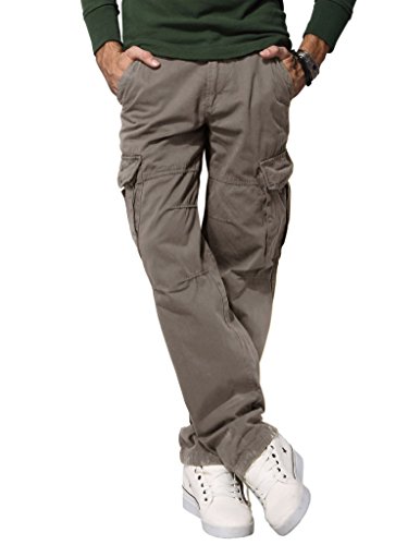 Match Men's Ranger Work Wear Utility Tough Cargo Pants(US 32 (Tag size XL/34),6516 Brownness)