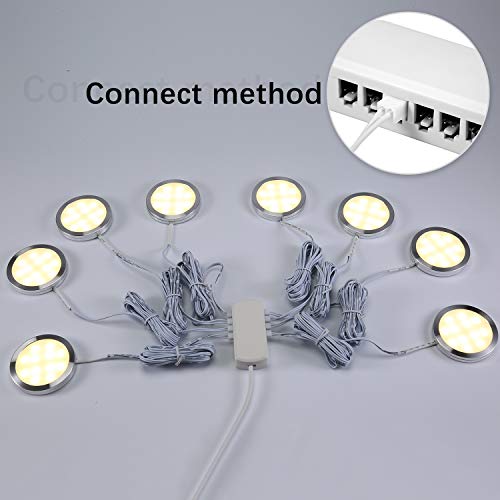 EXTRASTAR Lampadine LED GX53 9W 820Lm 3000K: Luce Calda Per Armadi, Cucina E Sottopensile. Confezione Da 4, Facili Da Installare, Risparmio Energetico!