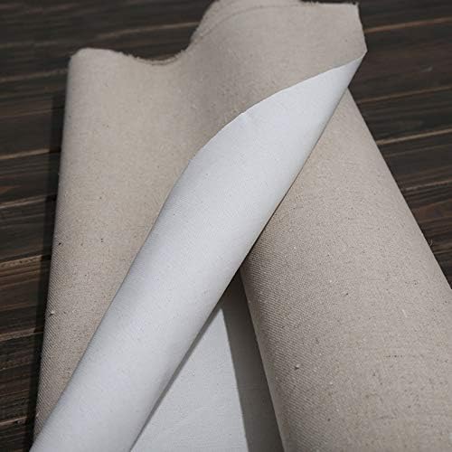 Linen Blend Primed Blank Canvas for Painting High Quality Layer Oil Painting Canvas 2m One Roll,28/38/48/58 Width