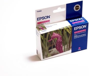 Epson Stylus Photo ink printer original ink inkjet print cartridge T0483 Magenta Red