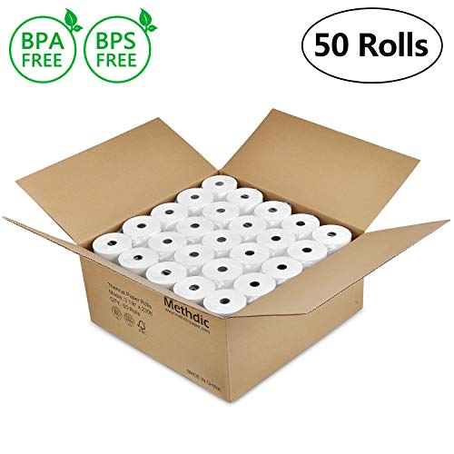 image for Thermal Paper Roll 3 1 8' x 230(3 1/8 inch x 230 ft) BPA BPS Free Ther