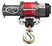MotoAlliance VIPER Elite ATV/UTV Winch 4500lb- 40 feet RED Rope, Wireless Remote