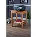 Winsome Studio Home Office, End Table, Honey