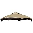 ABCCANOPY Gazebo Replacement Canopy Top for Lowe's Allen Roth #GF-12S004B-1, New Beige
