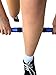 Elite Massage Roller Stick Targets Sore, Tight Leg Muscles to Prevent Cramps and Release Tension. It's Sturdy, Lightweight, Smooth Rolling and Thankfully This Lifesaver has Comfortable Handles.Blue