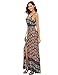 Floerns Women's Sleeveless Sundress Beach Maxi Long Dress Multi M