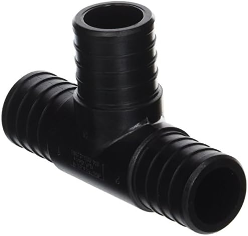 Ecopoly32769 PEX Tee, 1.0" ID, Crimp, Plastic (Pack of 5)