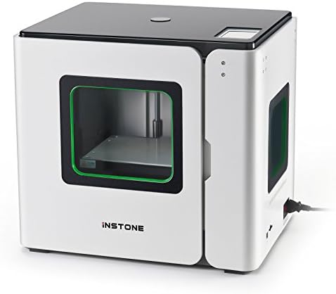 Instone Inventor Pro 3D Printer Kit Heated Bed Hot End Micro SD Card Touchscreen Wifi Enclosed Body Large 3D Printer Desktop 3D Printer Simple PLA