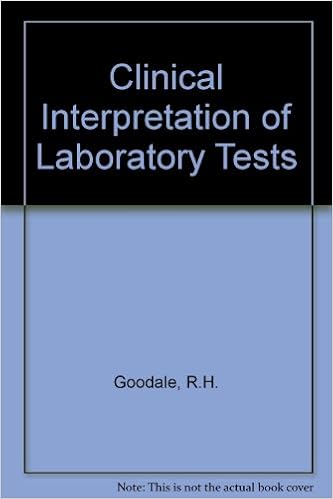 Clinical Interpretation Of Laboratory Tests Raymond H Goodale Frances K Widmann 9780803642201 Amazon Com Books