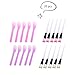 Teenitor 10 Pcs Facial Mask Brush and 10 Pcs Facial Face Mask Brush Spoon Stick Combo, Fashion Homemade Makeup Beauty DIY Tool Sets