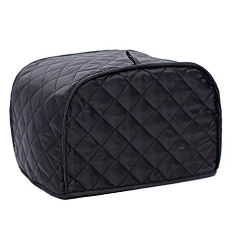 Toaster Cover 2 Slice,small Appliance Cover For Kitchen/Keep Toaster Free From Dust And Fingerprint (11.5w X 8d X 8h,Black)
