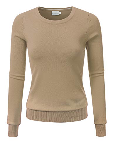 crew neck pullover women's