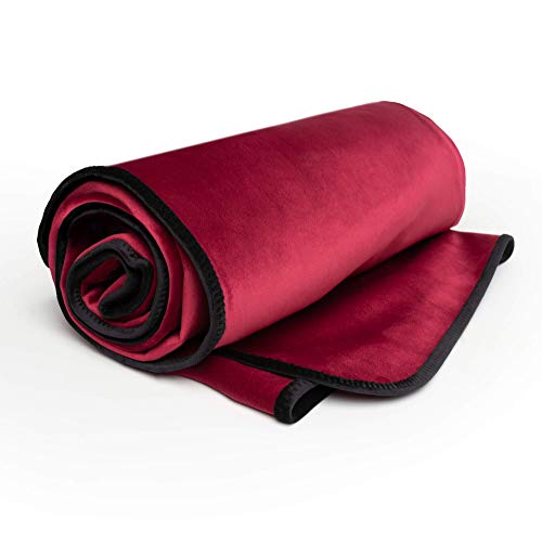 Liberator Fascinator Throw Moisture Proof Blanket, Red - Thumbnail 2