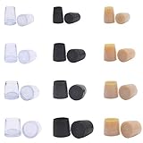 12 Pairs Heel Protector Heel Repair Caps Covers High Heel Protector for Women's Shoes, XS, S, M, L, 3 Colors