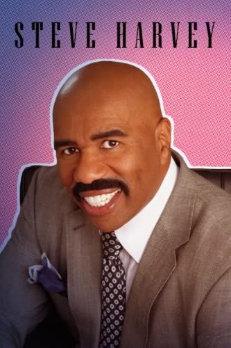 Steve Harvey Notebook: 110 Wide Lined Pages - 6" x 9" - Planner, Journal, Notebook, Composition Book, Diary for Women, Men, Teens, and Children Paperback – 20 December 2021